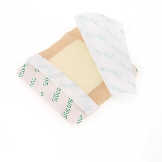 Silicone Gel Foam Dressings with Border