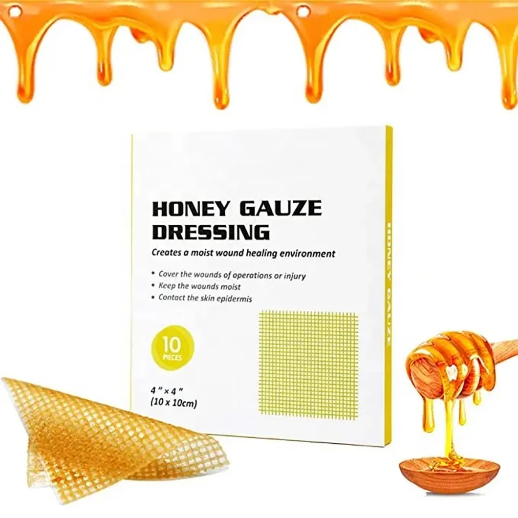 Wound Care Dressings Honey Gauze Dressing