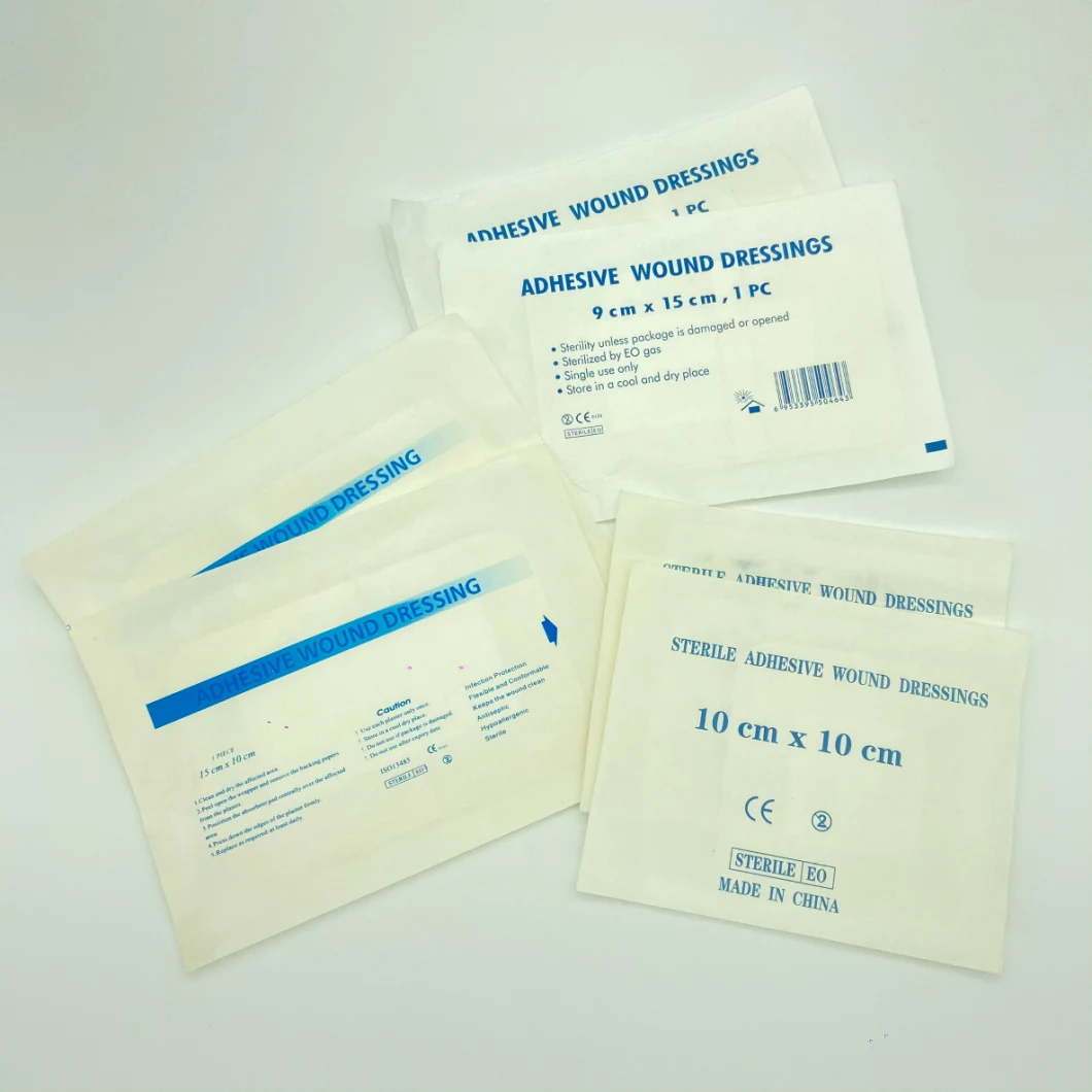 Hypoallergenic Hydrogel Sterile Silicone Foam Absorbent Pad Non Adhesive Woven Wound Dressing