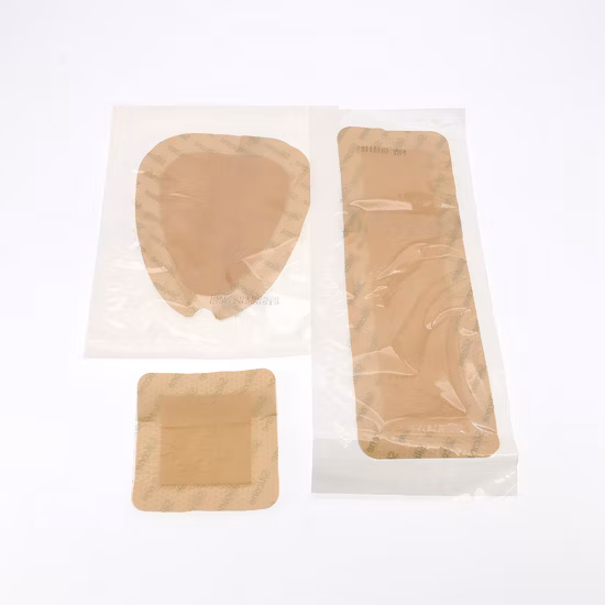 Silikongel-Schaumverbände mit Rand